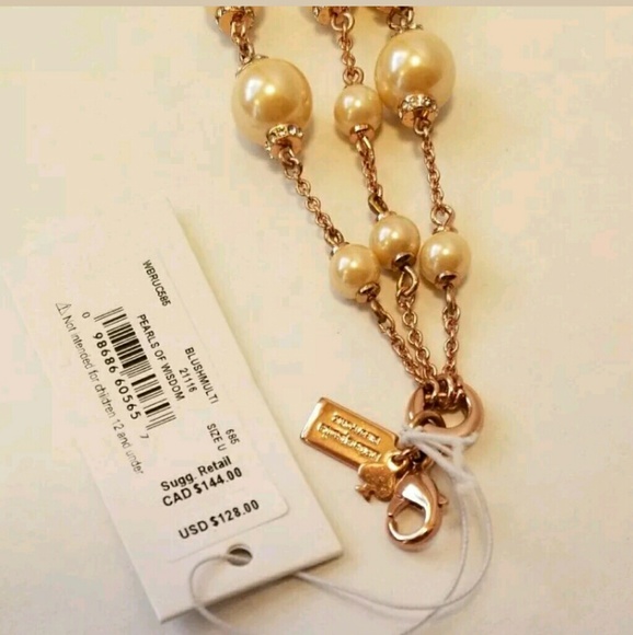 Kate Spade Pearls of Wisdom Rose Gold Bracelet - Picture 6 of 6